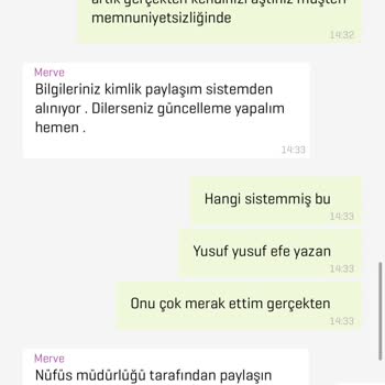 Enpara Kimlik Bilgilerimi İsteğim Dışı Dalga Geçer Gibi Değiştirmiş