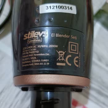 Stilevs El Blender Seti Eridi