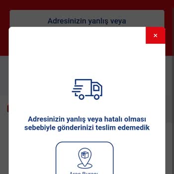 Aras Kargo Adres Yanlış Diyerek Kargoları Teslim Etmiyor.