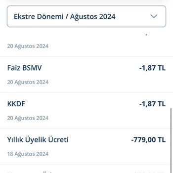 Denizbank Kart Aidatı Alınması