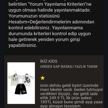Trendyol Müşteri Memnuniyeti Yorumlarını Süzüyor Yayınlamıyor