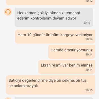 Trendyol Verdiğim Siparişi 10 Gün Geçmesine Rağmen Yollamadı,
