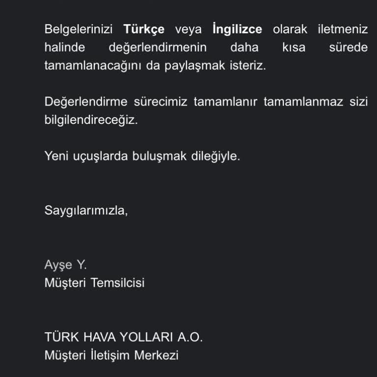 THY Biletimin İade Ücretini Ödemiyor