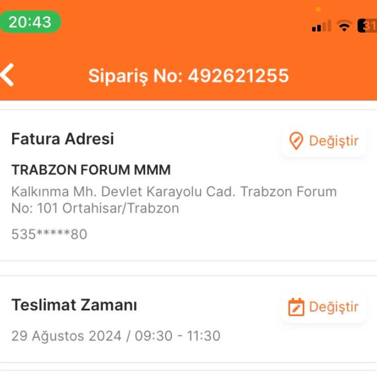 Migros Online Sipariş Gecikmesi!
