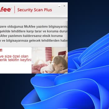 İzinsiz Yüklenen McAfee'nin Kaldırılmama Sorunu