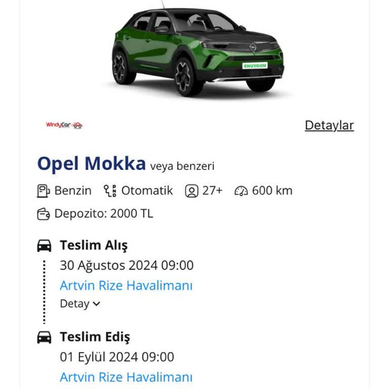 Windy Car Araç Kiralama Sürecinde Yaşanan Mağduriyet