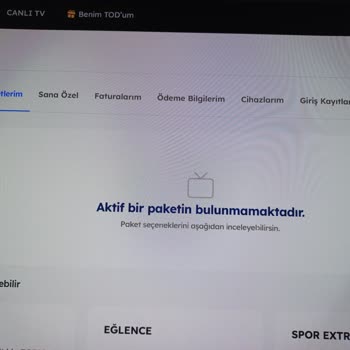 Todtv Satın Aldığım Paket Kendiliğinden Silinmiş