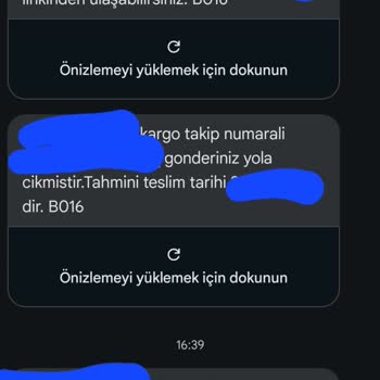 Aras Kargo Yine Ürünümü Teslim Etmedi Ve Yalan İfadeler Kullanıyor