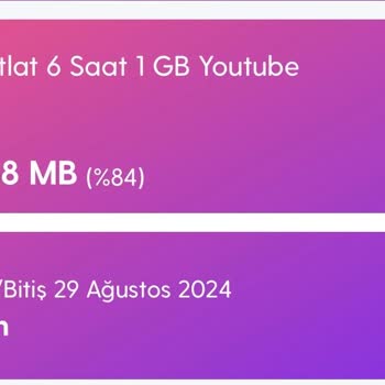Turkcell GNÇ Hediye İnternet Kullanımında Yaşadığım Sorun