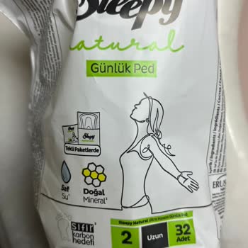 Sleepy Natural Günlük Ped Alerji Yaptı