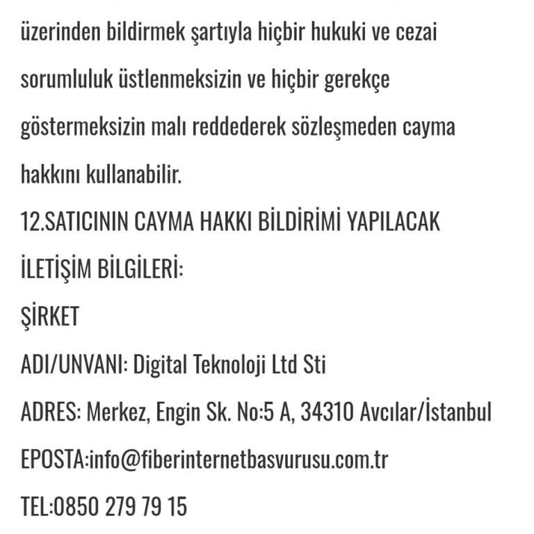 Turkcell Superonline Cayma Bedeli Skandalı