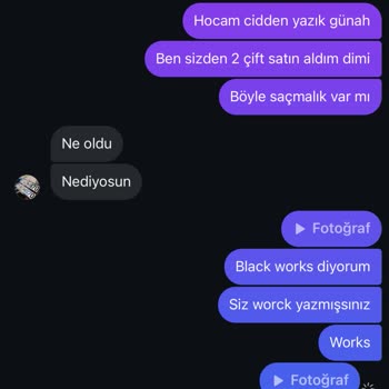 Plakaplakalik.34 (Instagram) Yanlış Gönderip Üstüne Argo Kelime Kullanıyorlar Böyle Esnaflık Olmaz