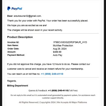 PayPal Haberim Olmadan İşlem Yapması