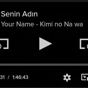 Tivibu'da Your Name Filminde 7 Dakikanın Kesilmesi Hakkında