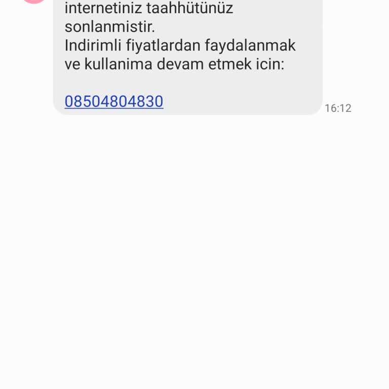 Turkcell Superonline Adına Yapılan Sahte Taahhüt Yenileme Aramaları