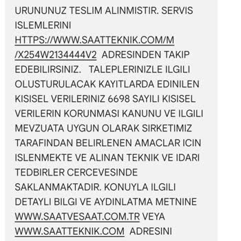 Saat Ve Saat Firması Welder Saat Şikayeti