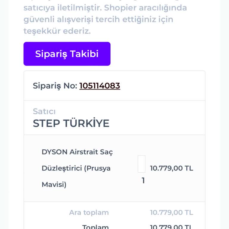Shopier Sipariş İptali Yapamıyorum