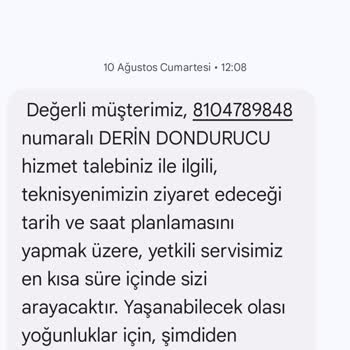 Vestel Regal Derin Dondurucu Arızası Ve Servis Sorunları