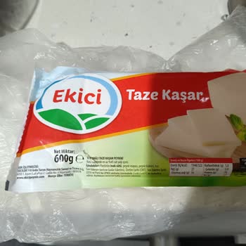 Ekici Peynir Ekşi Bozuk Taze Kaşar Peyniri