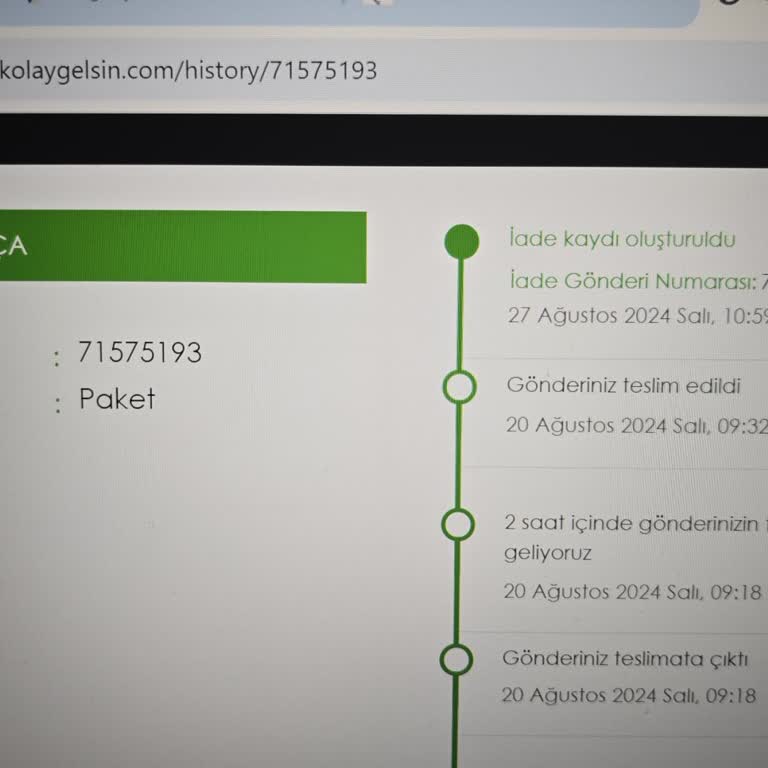 İpekyol.com.tr Nin Yanlış Adrese Gönderdiği Kayıp Paket