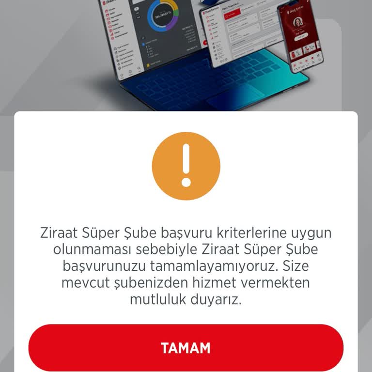 Ziraat Bankası Süper Şube Hesap