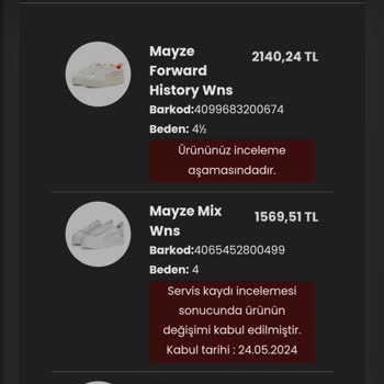 Puma Ücret İade Sorunu