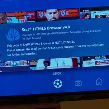 Sunny SN55uıl08-TNR TV Güncelleme Ve Uygulama Sorunları