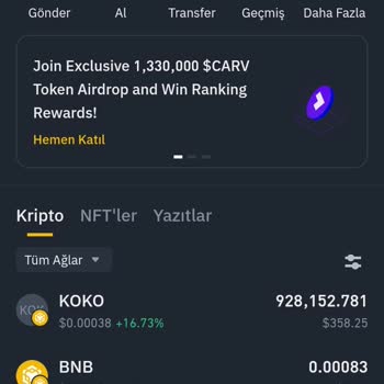 Binance Global Para Çekemiyorum