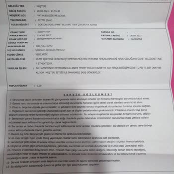 C1 Ekosistem Teknik Servis Ücret Talep Etmesi