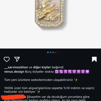 Venüs Design İade Ürünlerin Tutarının Geri Verilmemesi