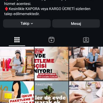 Evdenpaketlemeacentesi (Instagram) Evden Paketleme Acentesi