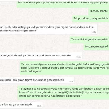 Turpex PTT PTT PİM Arnavutköy-kayıp Yurt Dışı Kargo