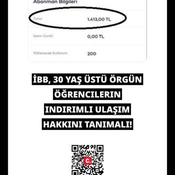 İBB 30 Yaş Kararını Geri Al, Lisansüstü Üniversiteye Gitmek Zorunda