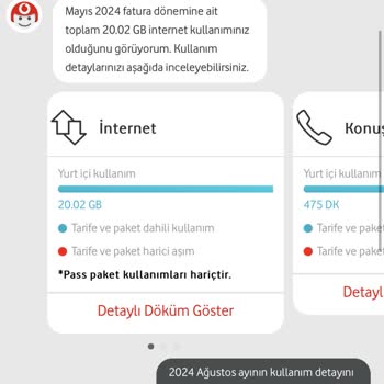 Vodafone İnternet Paketi Kullanım Sorunu ve Hatalı Fatura Yansımaları