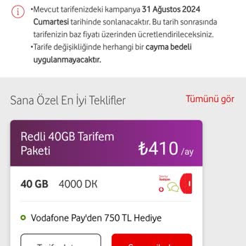 Vodafone'un Sınırsız Paket Sorunu ve Tarife Yükseltme Çıkmazı
