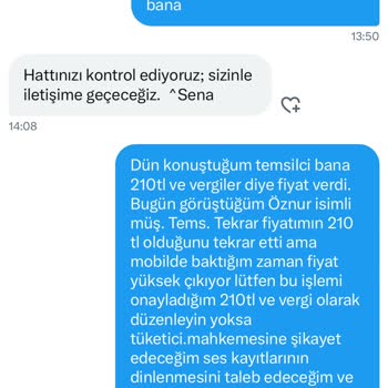 Türk Telekom Taahhüt Tutarı Sözünü Yerine Getirmedi Mağdur Etti