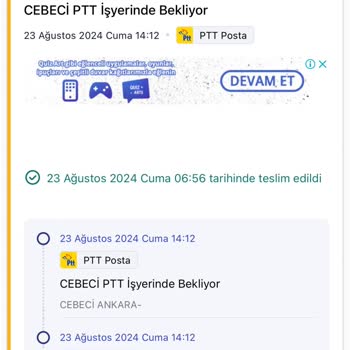 Cebeci PTT Kargo Dağıtım Sorunu