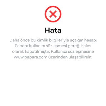 Papara Kullanıcı Sözleşmesi Yardımcı Olursanız Sevinirim