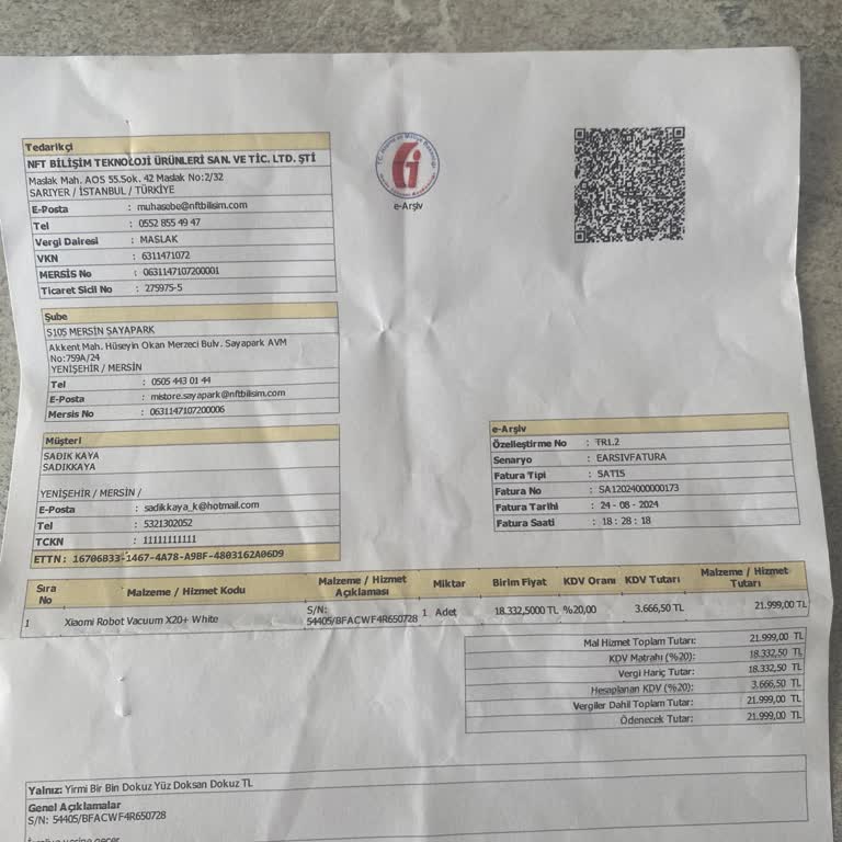 Xiaomi Ürünümü İade Edemiyorum