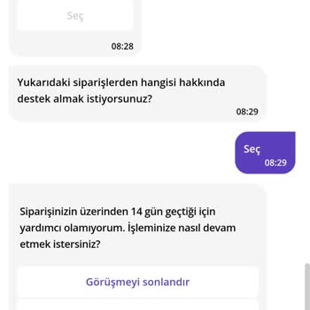 GetirÇarşı Getir Uygulaması Müşteri Mağduriyetiyle İlgilenmiyor