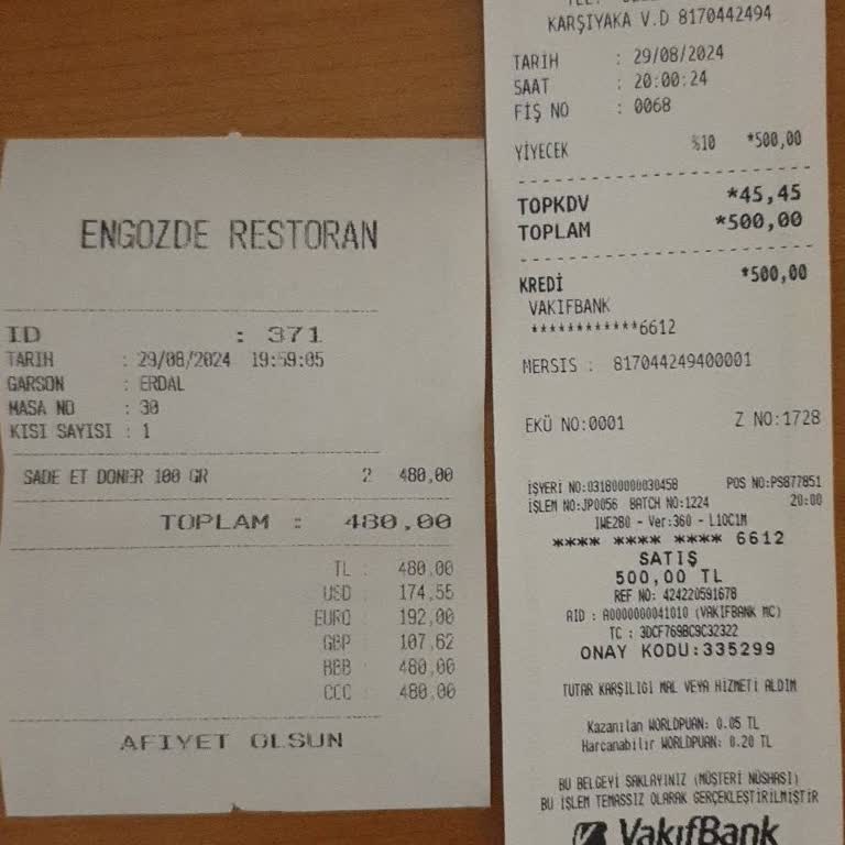 En Gözde Restaurant Restoranda Yaşanan Hizmet Sorunları