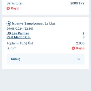 1xBet Yanlış Gösterip Kuponu Kaybetti Gösteriyor