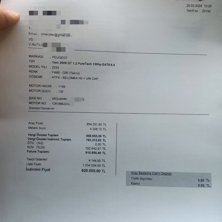 Nazer Otomotiv Peugeot 2008 Gt 5 Aydır Teslim Edilmiyor