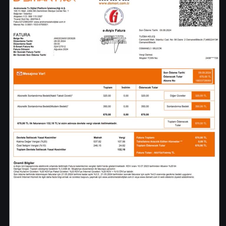 DSmart Abonelik Sonlandırma Mağduriyeti