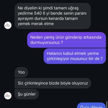 Butikkk_miram (Instagram) Yanlış Ürün Gönderip Dalga Geçtiler