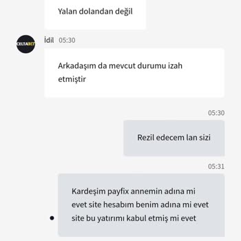 Celtabet Yanıltıcı Site Ve Canlı Destek Sorunu