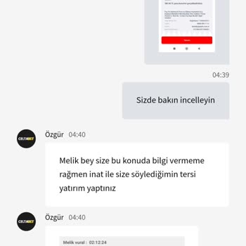 Celtabet Yanıltıcı Site Ve Canlı Destek Sorunu