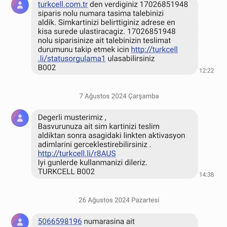 Turkcell Hat Taşıma Sürecinde Yaşanan Aksaklıklar ve Mağduriyet