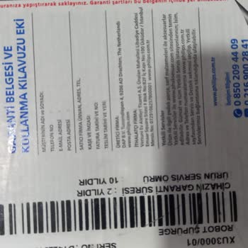 PHILIPS Hediye Çeki Vaadiyle Hayal Kırıklığı: Philips Robot Süpürge Alışverişi