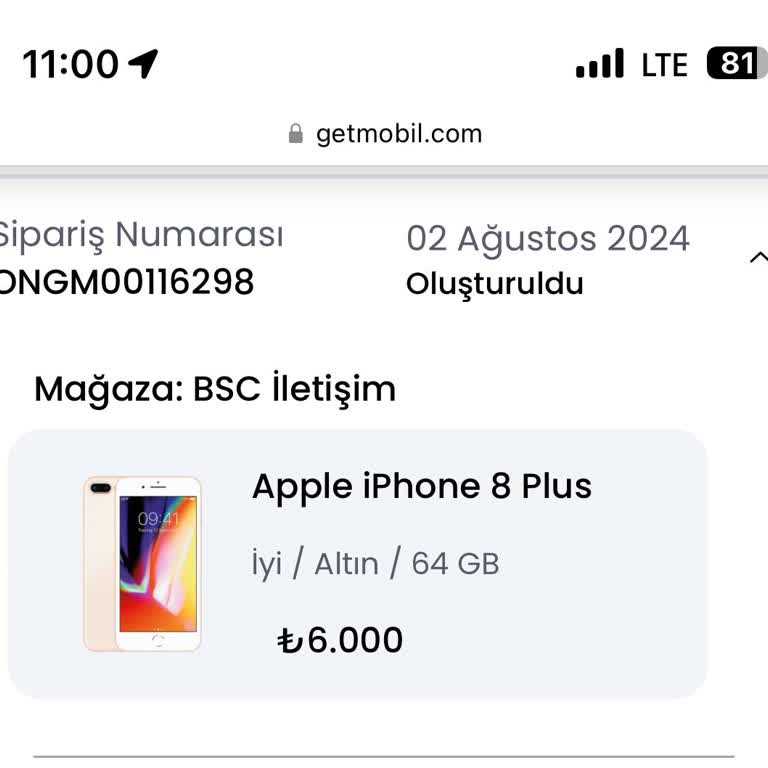 Getmobil.com Hem Paranızı Alıyorlar Hem Siparişinizi Yollamıyorlar...